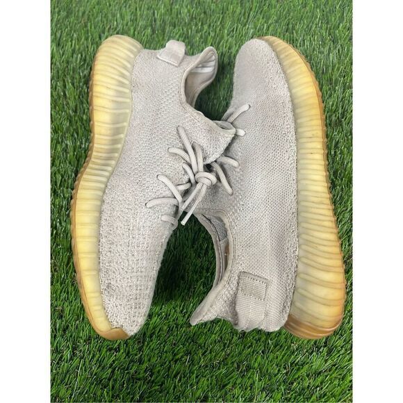 Adidas Yeezy Boost 350 V2 Sesame size 9.5 F99710 OG Retro Tan Kanye West - Picture 6 of 9
